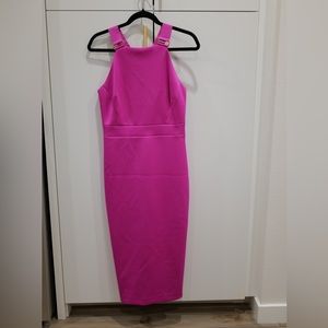 COPY - Pink Ted Baker Midi Dress
